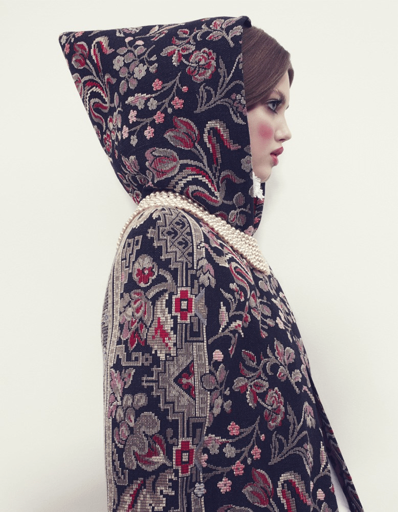 The Anastasia of Winter with Lindsey Wixson by Emma Summerton