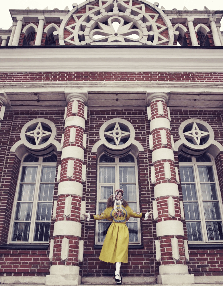 The Anastasia of Winter with Lindsey Wixson by Emma Summerton