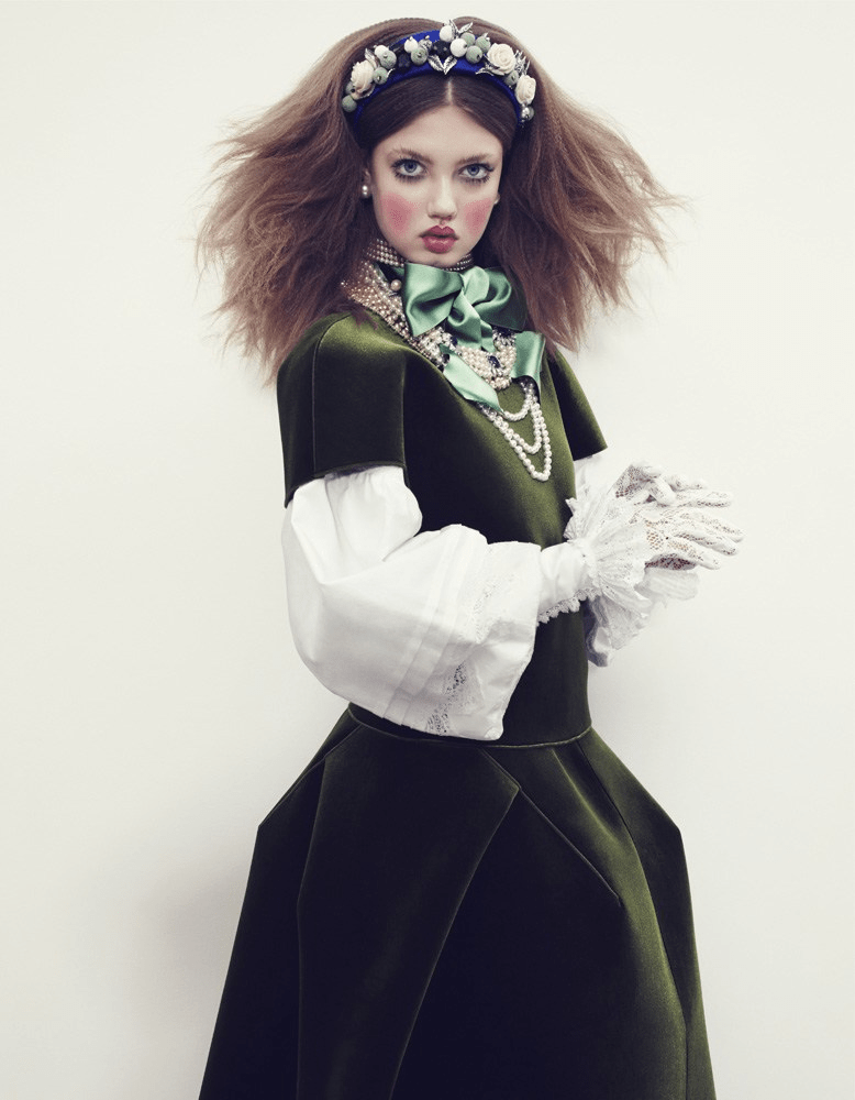 The Anastasia of Winter with Lindsey Wixson by Emma Summerton