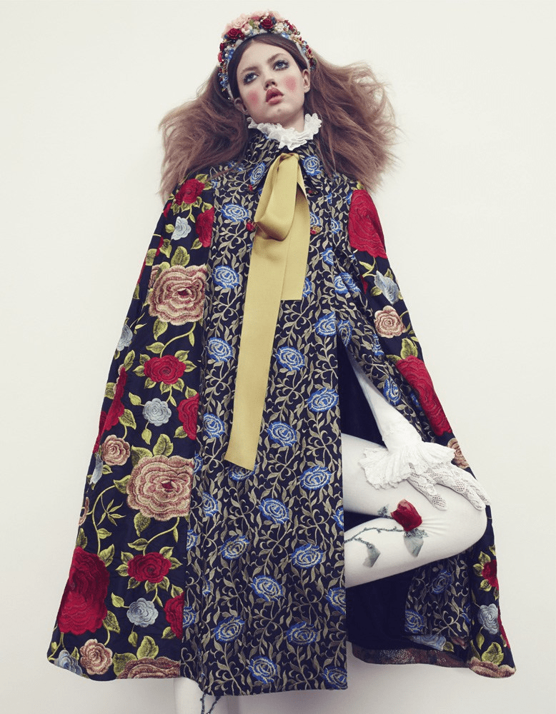 The Anastasia of Winter with Lindsey Wixson by Emma Summerton