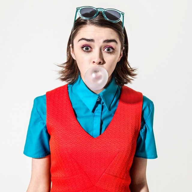 Maysie Williams in Georgia Hardinge